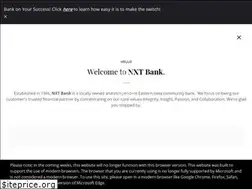 Sites similar to nxtbank.net