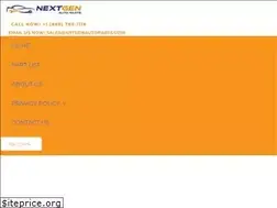 Sites similar to nxtgenautoparts.com