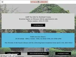 Sites similar to nyacklibrary.org