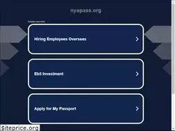 Sites similar to nyapass.org