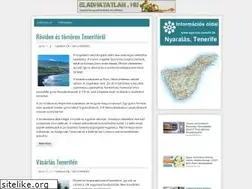 Sites similar to nyaralas-tenerife.hu