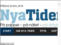 Sites similar to nyatider.nu