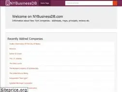 Sites similar to nybusinessdb.com