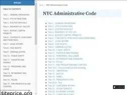 Sites similar to nycadmincode.readthedocs.io