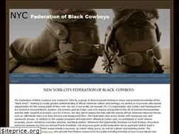 Sites similar to nycfederationofblackcowboys.com
