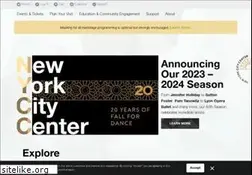 Sites similar to nycitycenter.org