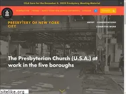 Sites similar to nycpresbytery.org