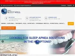Sites similar to nycsleepwell.com
