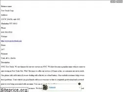 Sites similar to nyctowtruck2.xtgem.com