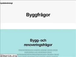 Sites similar to nyedalsolenergi.se