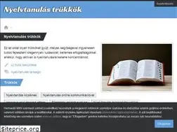 Sites similar to nyelvtanulas.trukkok.hu