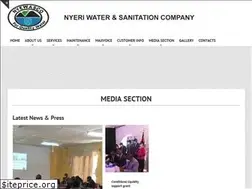 Sites similar to nyewasco.co.ke