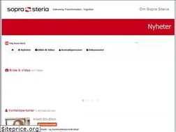 Sites similar to nyheter.soprasteria.no