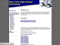 Sites similar to nyhsswim.com