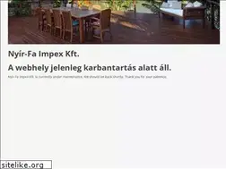 Sites similar to nyirfaimpex.hu