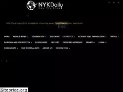 Sites similar to nykdaily.com