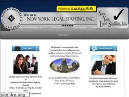 Sites similar to nylegalstaffing.com