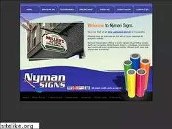 Sites similar to nymansigns.net