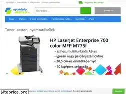 Sites similar to nyomtatoalkatresz.hu