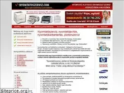 Sites similar to nyomtatoszerviz.com