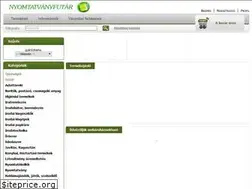 Sites similar to nyomtatvanyfutar.hu