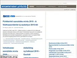 Sites similar to nyomtatvanyletoltes.hu