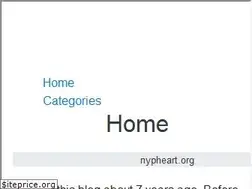 Sites similar to nypheart.org