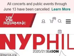 Sites similar to nyphil.org