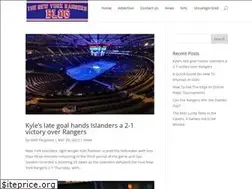 Sites similar to nyrangersblog.com