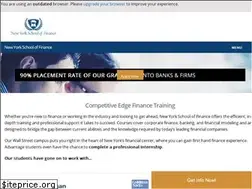 Sites similar to nyschooloffinance.com