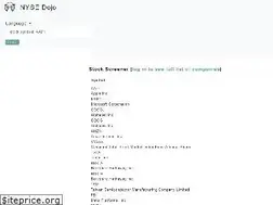 Sites similar to nysedojo.com