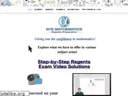Sites similar to nysmathregentsprep.com