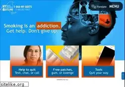 Sites similar to nysmokefree.org