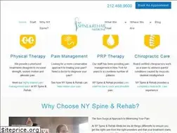 Sites similar to nyspineandrehab.com