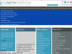 Sites similar to nyspinemedicine.com