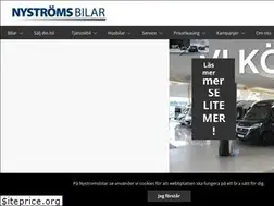 Sites similar to nystromsbilar.se