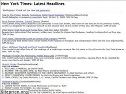Sites similar to nytimes.blogspace.com