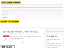 Sites similar to nytspellingbeeanswers.org