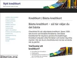Sites similar to nyttkreditkort.se