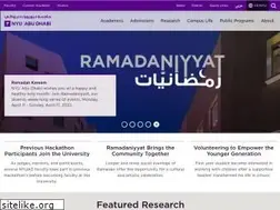 Sites similar to nyuad.nyu.edu