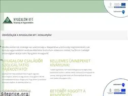 Sites similar to nyugalom.hu