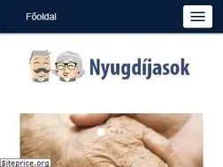Sites similar to nyugdijasok.hu