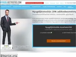 Sites similar to nyugdijbiztositas.com