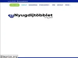 Sites similar to nyugdijtobblet.hu