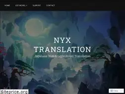 Sites similar to nyx-translation.com