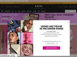 Sites similar to nyxcosmetics.ca