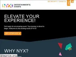 Sites similar to nyxevents.com