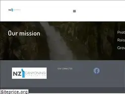Sites similar to nzcanyoningassociation.org