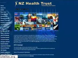 Sites similar to nzhealthtrust.co.nz