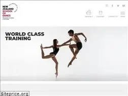 Sites similar to nzschoolofdance.ac.nz